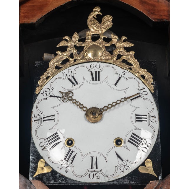 19th Century French Tall Case Clock or Horloge De Parquet For Sale - Image 10 of 12