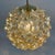 Amber Bubble Glass & Brass Pendant by Helena Tynell for Limburg, Germany, 1960s For Sale - Image 13 of 18