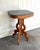 Victorian Eastlake Style Carved Wood Marble Top Side Table For Sale - Image 3 of 4