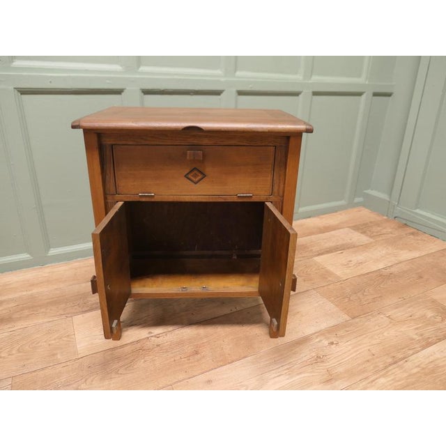 1920s Art Deco Walnut Sewing Cabinet, 1920 For Sale - Image 5 of 7