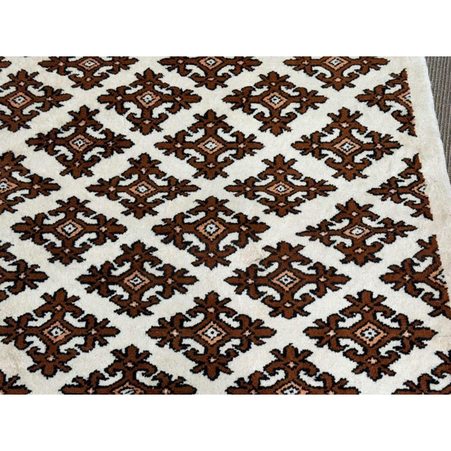Tunisian Handmade Wool Rug For Sale - Image 9 of 10