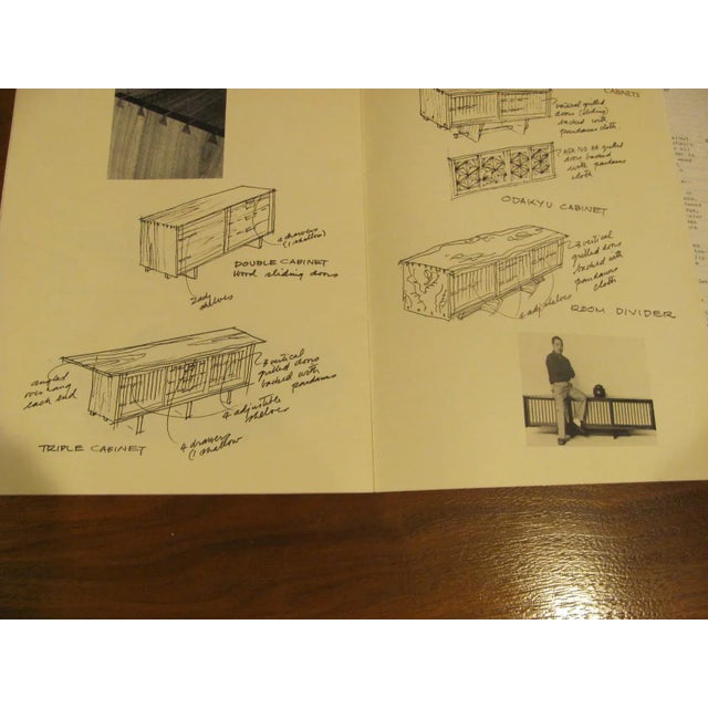 Paper Late 20th Century George Nakashima Woodworker 20 Page Brochure and Price List For Sale - Image 7 of 10