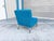 Pair of Mid-Century Chrome Slipper Lounge Chairs Styled After Knoll, 1960s For Sale - Image 13 of 14