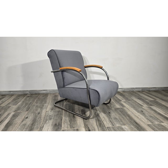 Bauhaus Lounge Chair from Mücke Melder, 1940s For Sale - Image 14 of 14
