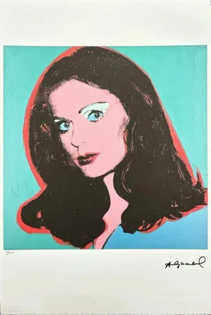 After Andy Warhol, Scandinavian Beauty, 1980s, Lithograph