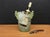 Vintage Lucite Translucent Green Tree Frog Ice Bucket Wine Cooler For Sale - Image 12 of 12