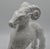 Bitossi 1960s NR Nuovo Rinascimento Italian Ceramic Ram Sheep Goat Bighorn For Sale - Image 4 of 6