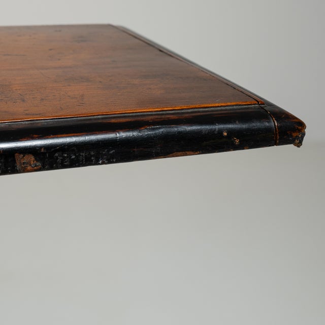 Wood 19th Century Eclectic Side Table For Sale - Image 7 of 11