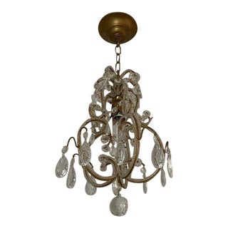 Opulent Petite Chandeleier For Sale
