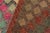 Shabby Chic Balochi Gray/Red Wool Rug - 4'2''x6'1'' For Sale - Image 9 of 11