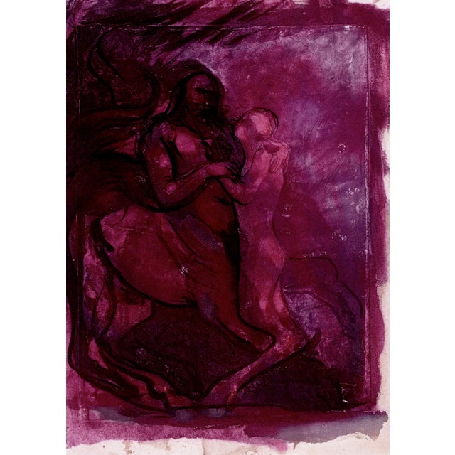 Auguste Rodin, Centaur and Faun, 1897, Engraving For Sale - Image 3 of 6