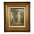 Signed Mid-Century European Impressionist Landscape Oil Painting in Gilt Frame For Sale