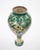 Ceramic Antique Asian Porcelain Vase / Figural Landscape / Intricate Foliate Decoration For Sale - Image 7 of 8