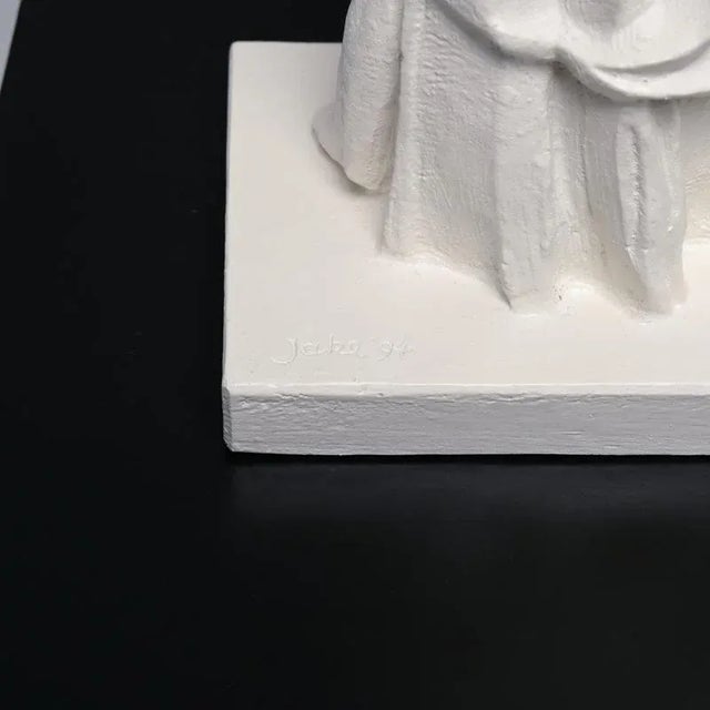 Jan Keustermans, Abstract Sculpture, 1990s, Plaster For Sale - Image 13 of 14