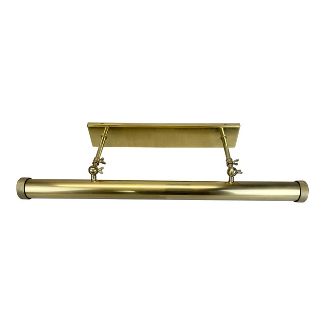Modernist “Ridgewood” Brass Picture Light by Hudson Valley Lighting For Sale