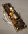 Italian 27/APM Wall Lights in Gold Graniglia Glass from Italamp, 1980s, Set of 3 For Sale - Image 10 of 18