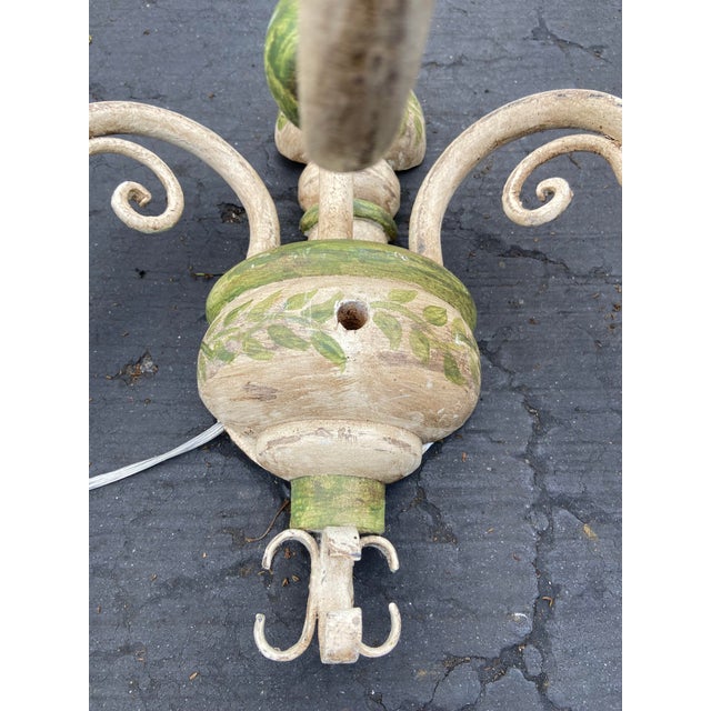 Late 20th Century Vintage Candelabra Style Wall Sconces - Set of 2 For Sale - Image 5 of 11