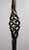 Erwin Gruen Hand-Forged Wrought Iron Gilded Torchere Floor Lamp For Sale - Image 4 of 6