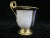17th Century KPM Berlin 18thc Hand Painted Angel Pointing Upward Gilt Porcelain Rare Cup For Sale - Image 5 of 8