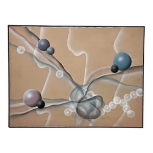 C. 1980s Postmodern Geometric Abstract Painting