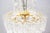 Metal 3-Tier Glass Tube Chandelier by Doria, 1960s For Sale - Image 7 of 13