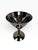 Late 20th Century Vintage Art Deco Style Gunmetal Nude Lady Stem Martini Glasses - Set of 4 For Sale - Image 5 of 7