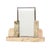 Small Art Deco Photo Frame in Marble, Glass and Mirrored Border, 1930s For Sale - Image 13 of 15