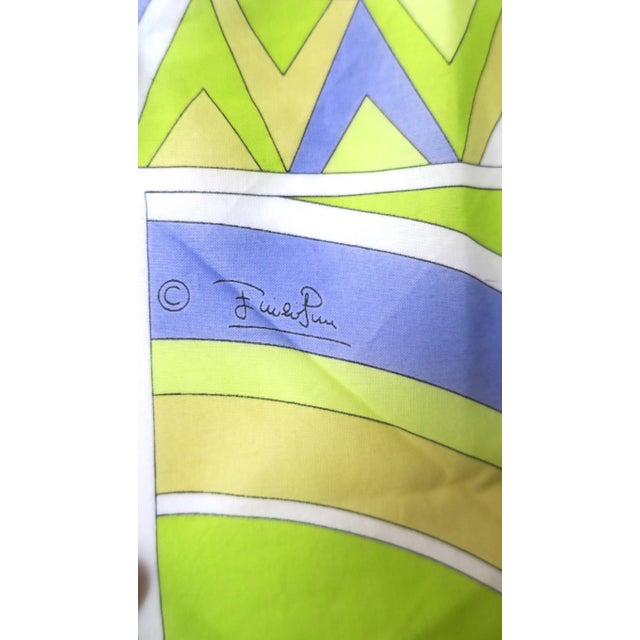 Emilio Pucci Scarf Neck, Head or Handbag For Sale - Image 9 of 9