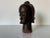 Available for sale this fantastic Vintage African Primitive hand carved wood mask - head bust sculpture. Measures: 5.0" w...