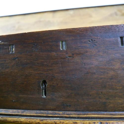 Wood Chest with Carved Decorations For Sale - Image 10 of 14