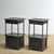 This set of iron bedside tables exudes history and style. Originally from a hospital in the 1910s, they have been...