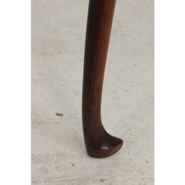 Vintage Walnut Inlaid Pembroke Drop Leaf Table For Sale - Image 10 of 10