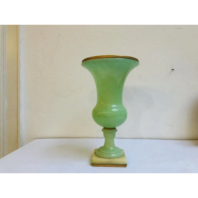 1950s Vase in Murano Glass With Golden Rim by Vincenzo Nason for VCN For Sale - Image 5 of 9