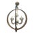 Savoy House Forum Silver 4-Light Foyer Pendant / Chandelier For Sale