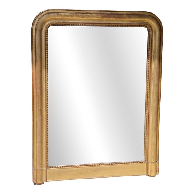 Louis Philippe Gold Mirror, 1850 For Sale