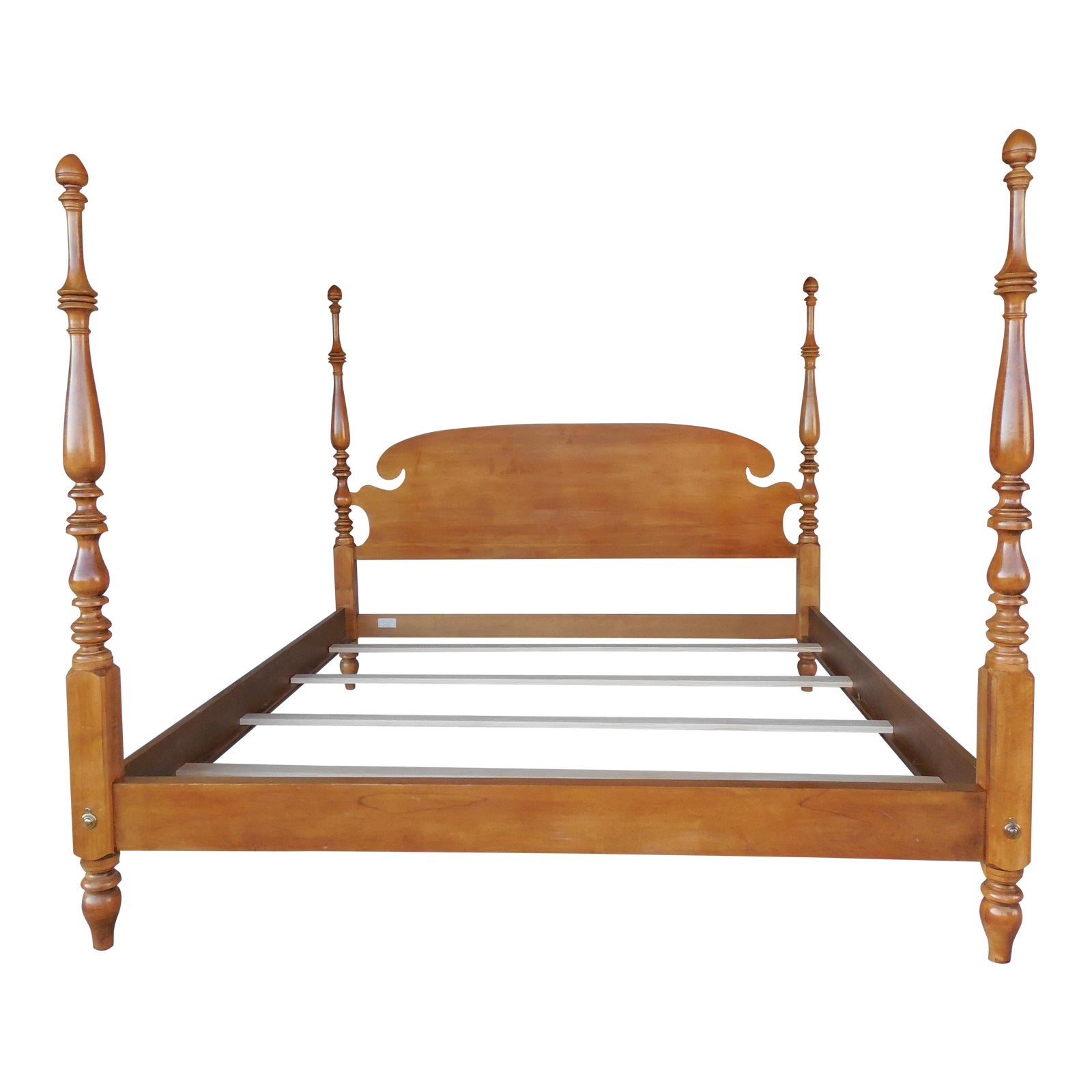 Ethan Allen 1776 Collection King Size Bed Chairish
