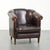 Club Chair in Dark Sheepskin Leather For Sale - Image 14 of 14