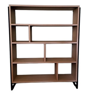 Iron and Wood Bookcase Shelf, 2010s For Sale