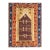 1890s Brown Medallion Antique Turkish Anatolian Flat-Weave Prayer Rug 3'7" X 4'10" Wool Carpet For Sale