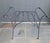 Vintage Iron Bench or Stool a Pair For Sale In New York - Image 6 of 8