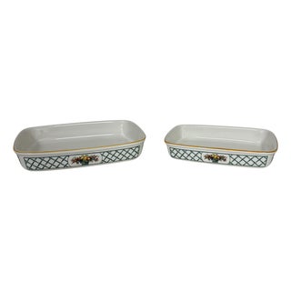 Villeroy & Boch Retangle Casserole - A Pair For Sale