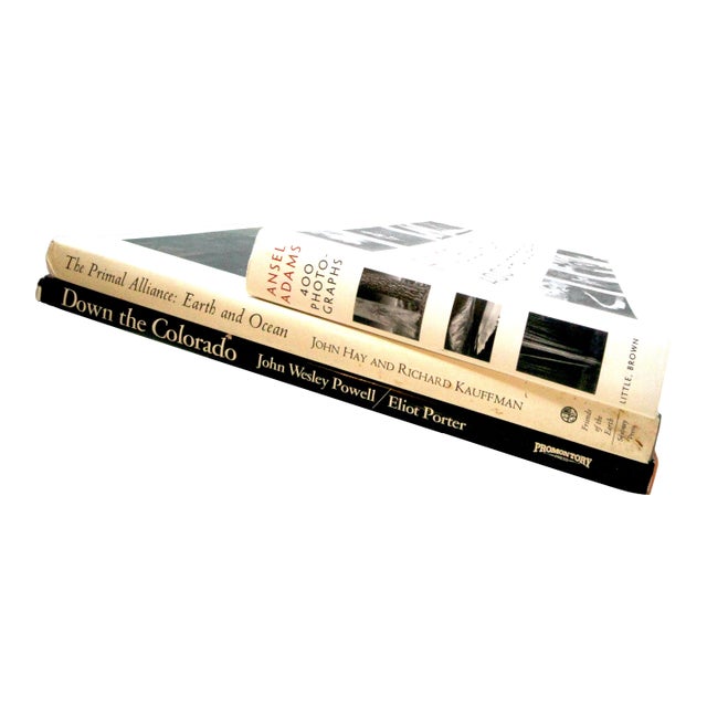 Lot of Oversized Coffee-Table American Landscape Photograph Books – A. Adams, R. Kaufman, E. Porter For Sale