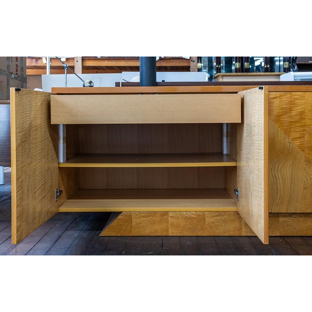 1990s Giorgio Collection "Illusions" Tamo Ash Sideboard, Made in Italy For Sale - Image 9 of 9