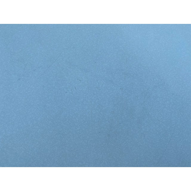 Vintage Mid Century Modern Holga Metal Table Desk For Sale - Image 9 of 13