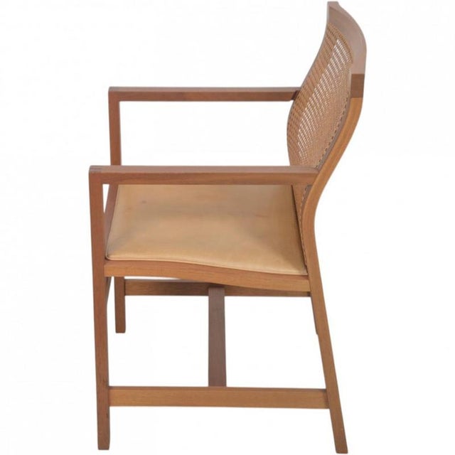Vintage King Armchairs in Mahogany by Rud Thygsen, 1980s, Set of 6 For Sale - Image 11 of 18