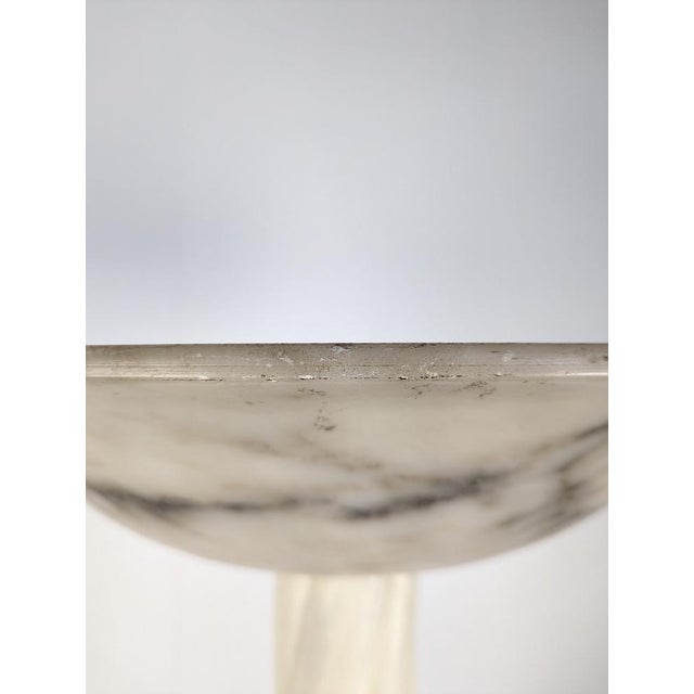 Floor Lamp with Alabaster Lampshade, 1950s For Sale - Image 5 of 10