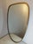 Vintage Mirror with Brass Frame, Italy, 1960s For Sale - Image 10 of 10