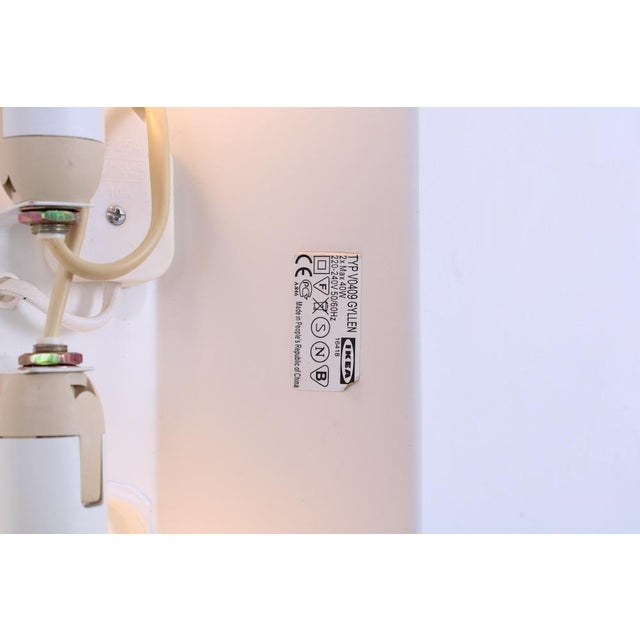 Postmodern Blue Glass Wall Lamps from Ikea, 1990s, Set of 2 For Sale - Image 13 of 18