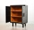 De Coene Style Brutalist Black Highboard with Red Accents, Belgium, 1960s For Sale - Image 6 of 10