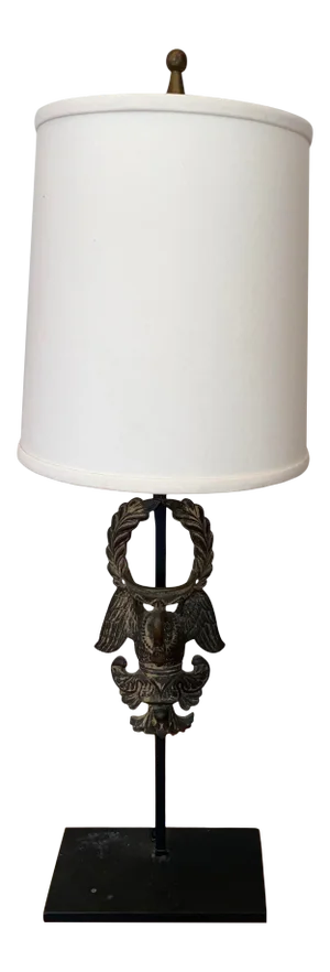19th Century Neoclassical French Empire Style Lamp